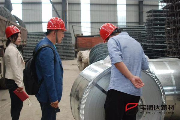 質(zhì)量保證，韓國客戶Shin再次訂購桁架樓承板8000米